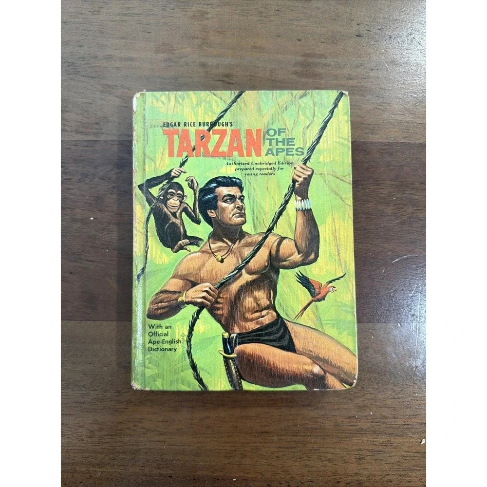 Edgar Rice Burroughs Tarzan Of The Apes Hardcover 1964 Vintage